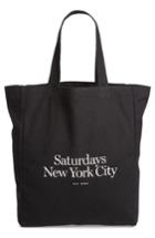 Men's Saturdays Nyc Miller Standard Tote Bag - Black