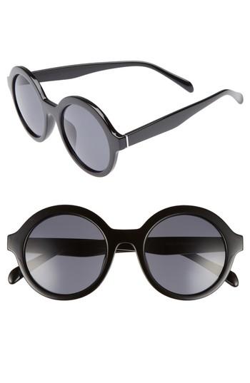 Women's Bp. 50mm Round Sunglasses - Black