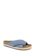 Women's Band Of Gypsies Move Over Slide Sandal M - Blue