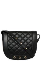 Freida Rothman Bleeker Quilted Leather Messenger Bag -