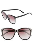 Women's Le Specs Entitlement 57mm Sunglasses - Black