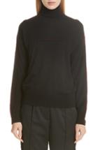 Women's Mm6 Maison Margiela Red Stitch Wool Sweater - Black