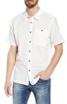 Men's Patagonia 'a/c' Regular Fit Organic Cotton Short Sleeve Sport Shirt - White