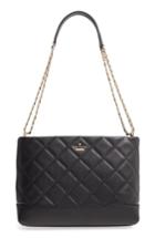 Kate Spade New York Emerson Place Lorie Quilted Leather Shoulder Bag - Black