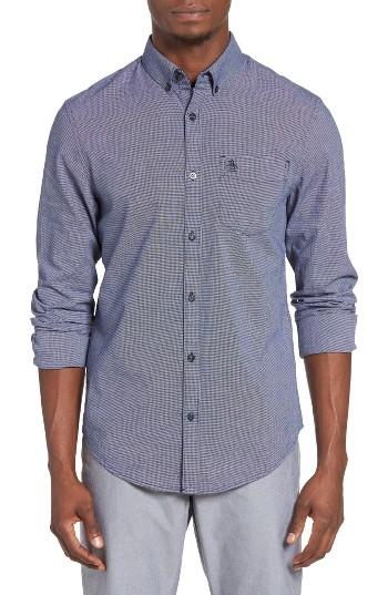 Men's Original Penguin Pattern Woven Shirt