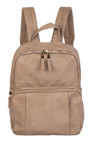 Urban Originals Bold Move Vegan Leather Laptop Backpack - Brown