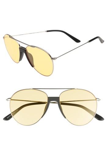 Men's Smoke X Mirrors Fortunate Son 53mm Aviator Sunglasses -