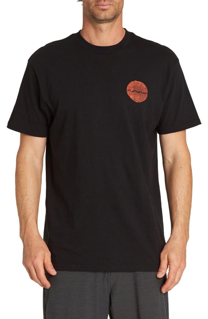 Men's Billabong Buena Suerte Graphic T-shirt, Size - Black