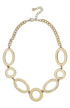Women's Baublebar Oval & Circle Statement Necklace