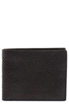 Men's John Varvatos Star Usa Leather Bifold Wallet - Black