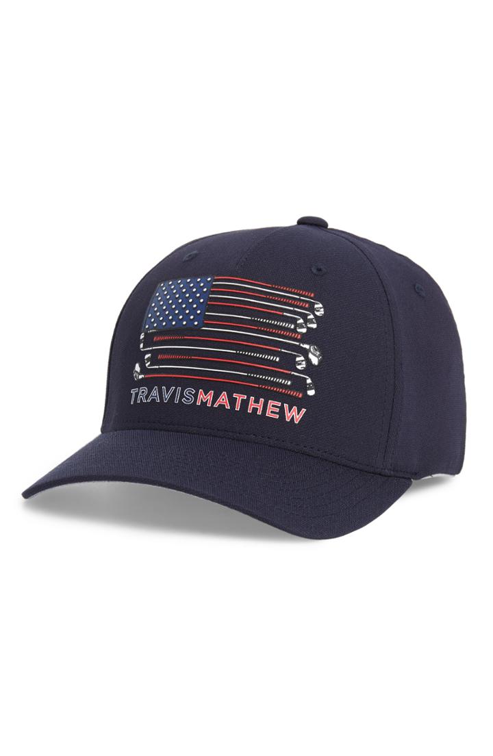 Men's Travis Mathew Fitzjohn Baseball Cap - Blue