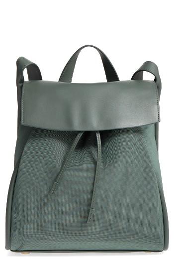 Skagen Ebba Leather Backpack - Green