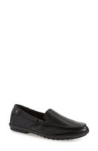Women's Hush Puppies Adi Moc Toe Slip-on M - Black