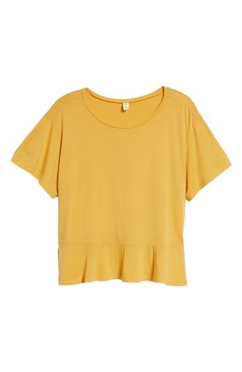 Women's Bp. Peplum Tee - Green