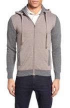 Men's Eleventy Cashmere Zip Hoodie