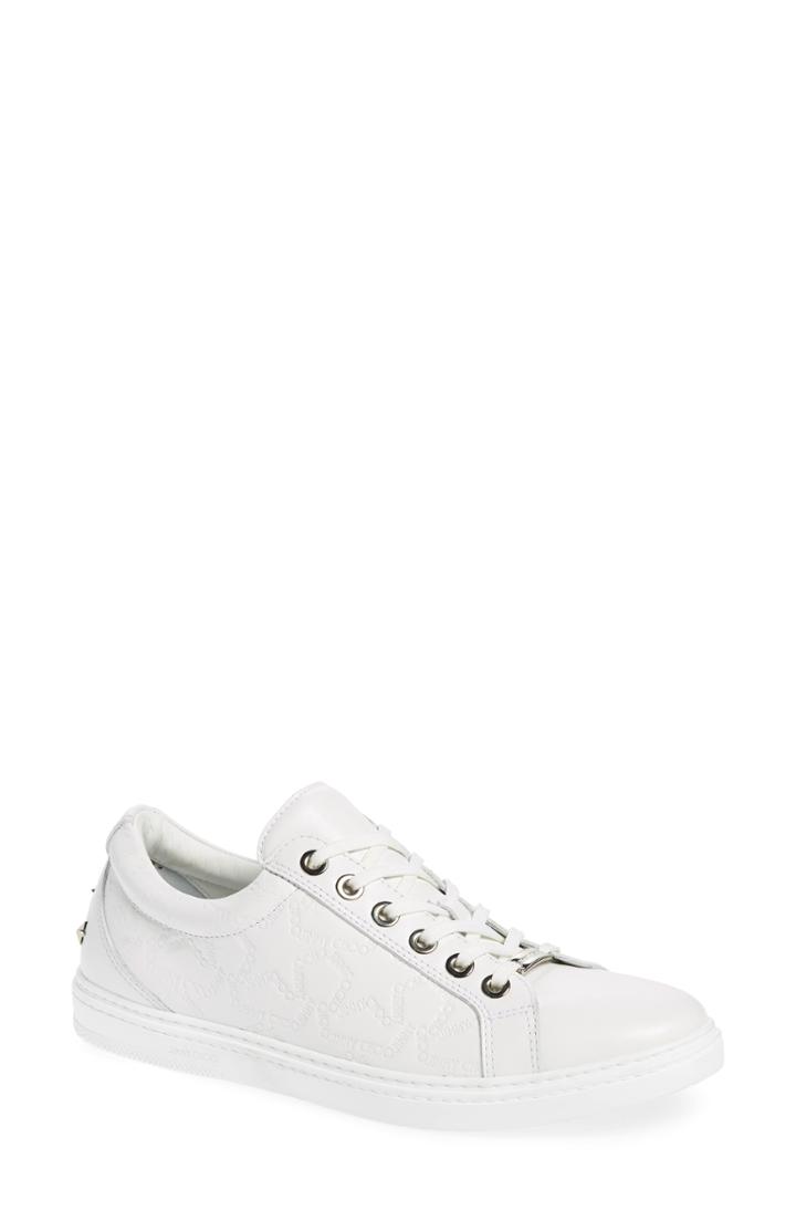 Men's Jimmy Choo Cash Star Sneaker Us / 40eu - White