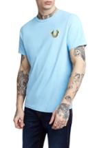 Men's True Religion Brand Jeans Buddha Graphic T-shirt, Size - Blue