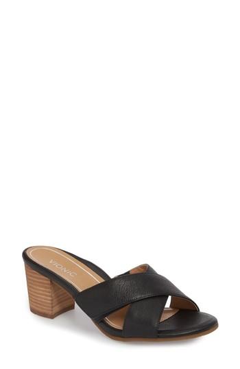 Women's Vionic Lorne Sandal M - Black