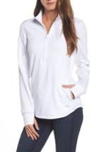 Women's Tommy Bahama Jen And Terry Half Zip Top - White