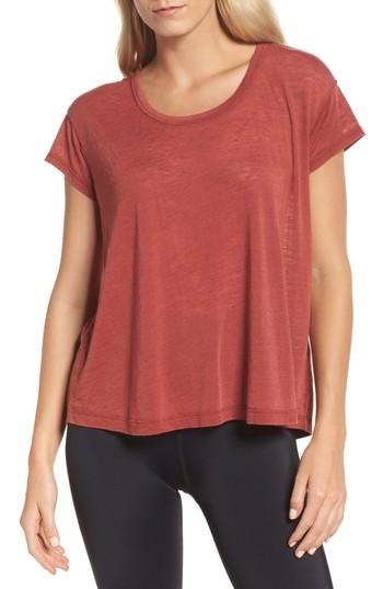 Women's Beyond Yoga As Your Are Tee - Red