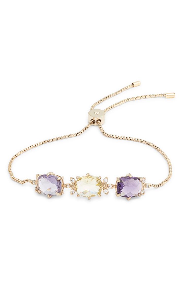 Women's Jenny Packham Stone Slider Bracelet