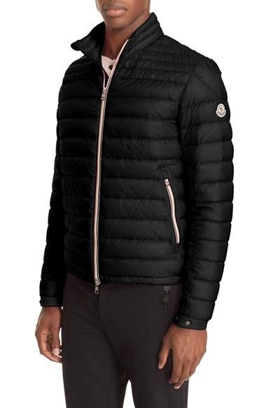 Men's Moncler Daniel Channel Quilted Down Jacket
