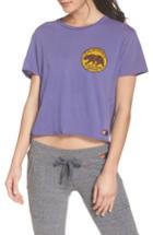 Women's Aviator Nation California Bear Graphic Tee - Purple