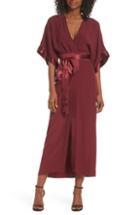 Women's Chiara Boni La Petite Robe Iva Ruffle Bell Sleeve Gown - Black