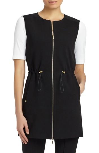 Women's Lafayette 148 New York Punto Milano & Woven Vest
