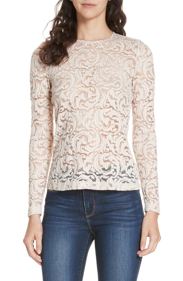 Women's L'agence Margot Ripped Skinny Jeans