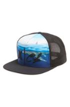 Men's Hurley Clark Little Shark Trucker Hat - Black