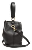 Sam Edelman Renee Leather Bucket Bag - Black
