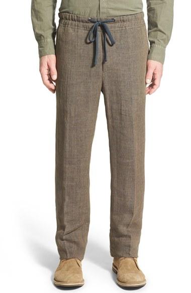 Men's James Perse 'delave' Drawstring Linen Pants