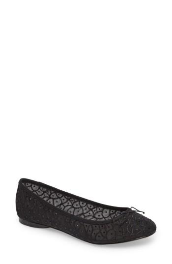 Women's Adrianna Papell Natalia Ballet Flat M - Black