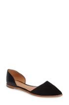 Women's Madewell Arielle D'orsay Flat M - Black