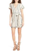 Women's Tularosa Didion Stripe Wrap Dress