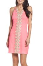 Women's Lilly Pulitzer Pearl Embroidered Sheath Dress
