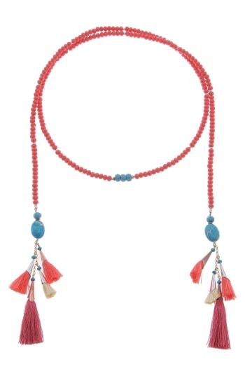 Women's Nakamol Designs Lariat With Tassels