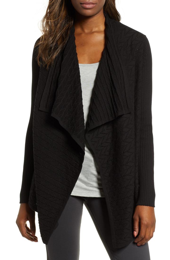 Women's Caslon Cozy V-neck Top - Blue