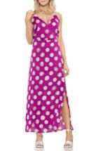 Women's Vince Camuto Botanical Tropic A-line Maxi Dress, Size - Pink