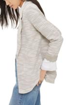 Women's Topshop Boucle Boyfriend Blazer Us (fits Like 0-2) - Grey