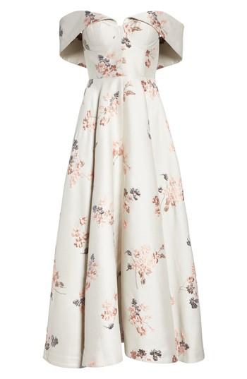 Women's Co Metallic Floral Jacquard Dress