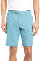 Men's Ted Baker London Mustsho Micro Check Shorts - Blue/green