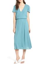 Women's Wayf Blouson Midi Dress, Size - Blue