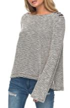Women's Roxy Free Thinking Sweatshirt - Grey