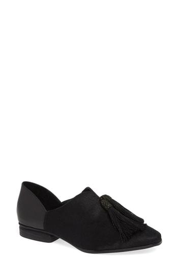 Women's Sbicca Primwood Tassel Loafer .5 M - Black
