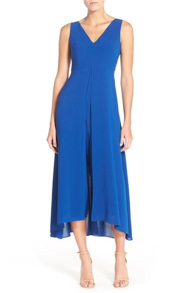 Women's Adrianna Papell Overlay Chiffon Jumpsuit
