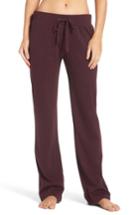 Women's Ugg Penny Fleece Pants - Burgundy
