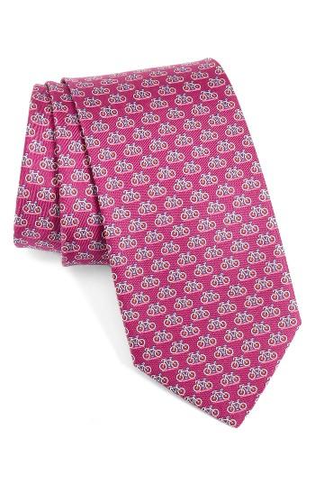 Men's Salvatore Ferragamo Bicycles Silk Tie