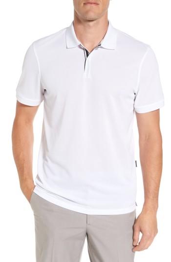 Men's Ag Berrian Pique Polo, Size - White